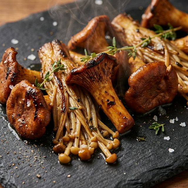 Glowing fungal network structure